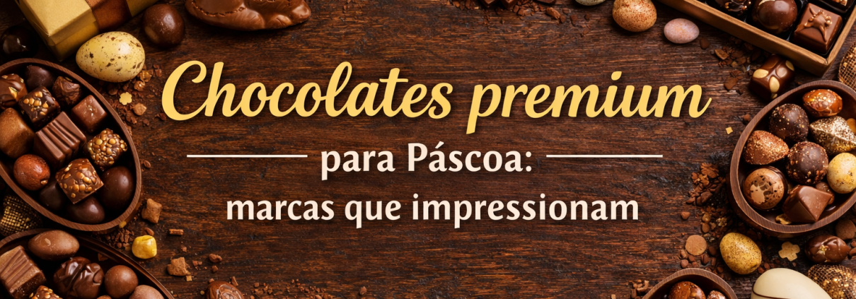 chocolates premium para páscoa