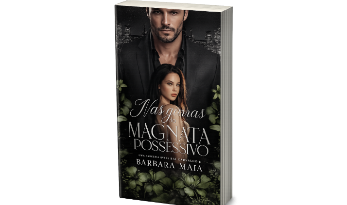 Capa do livro Nas Garras do Magnata Possessivo, de Bárbara Maia