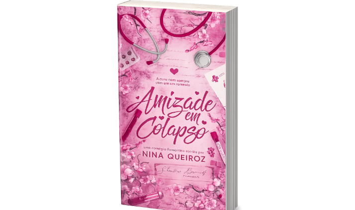Capa do livro Amizade Em Colapso, de Nina Queiroz