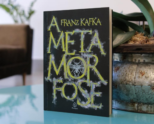 Capa do livro A Metamorfose, de Franz Kafka