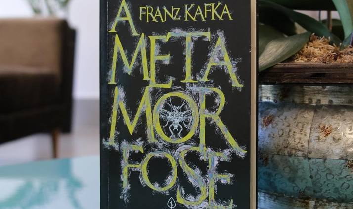 Capa do livro A Metamorfose, de Franz Kafka