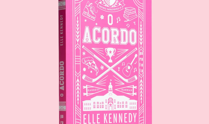 Capa do livro O acordo, de Elle Kennedy